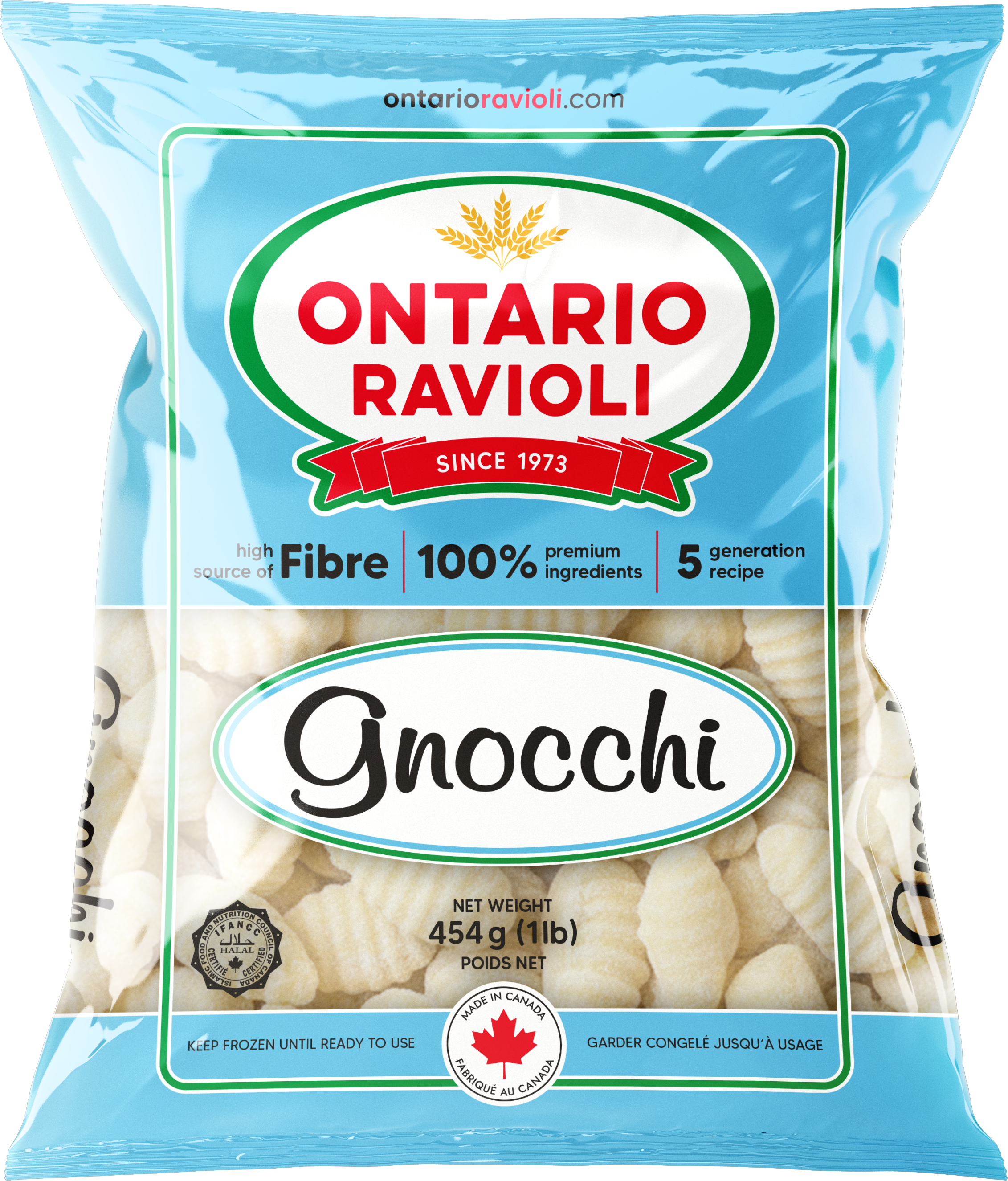Gnocchi 454g – Ontario Ravioli