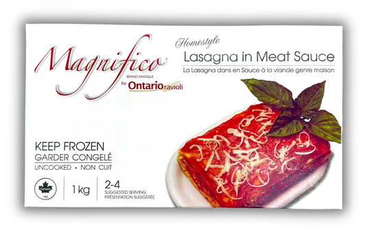 Lasagna - Dinner Size 2-4 Servings (1kg)