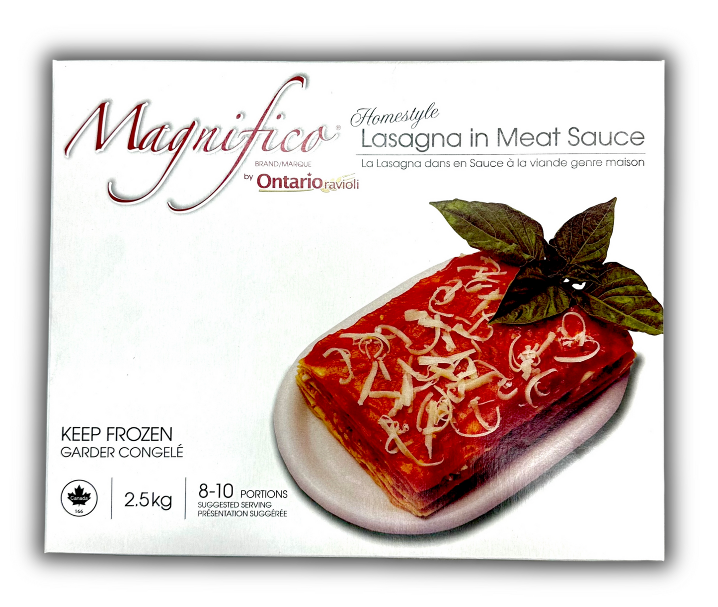 Homestyle Lasagna - Family Size 8-10 Servings (2.5kg)