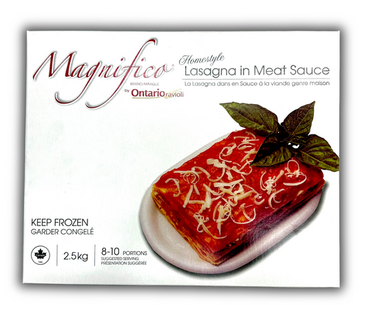 Homestyle Lasagna - Family Size 8-10 Servings (2.5kg)