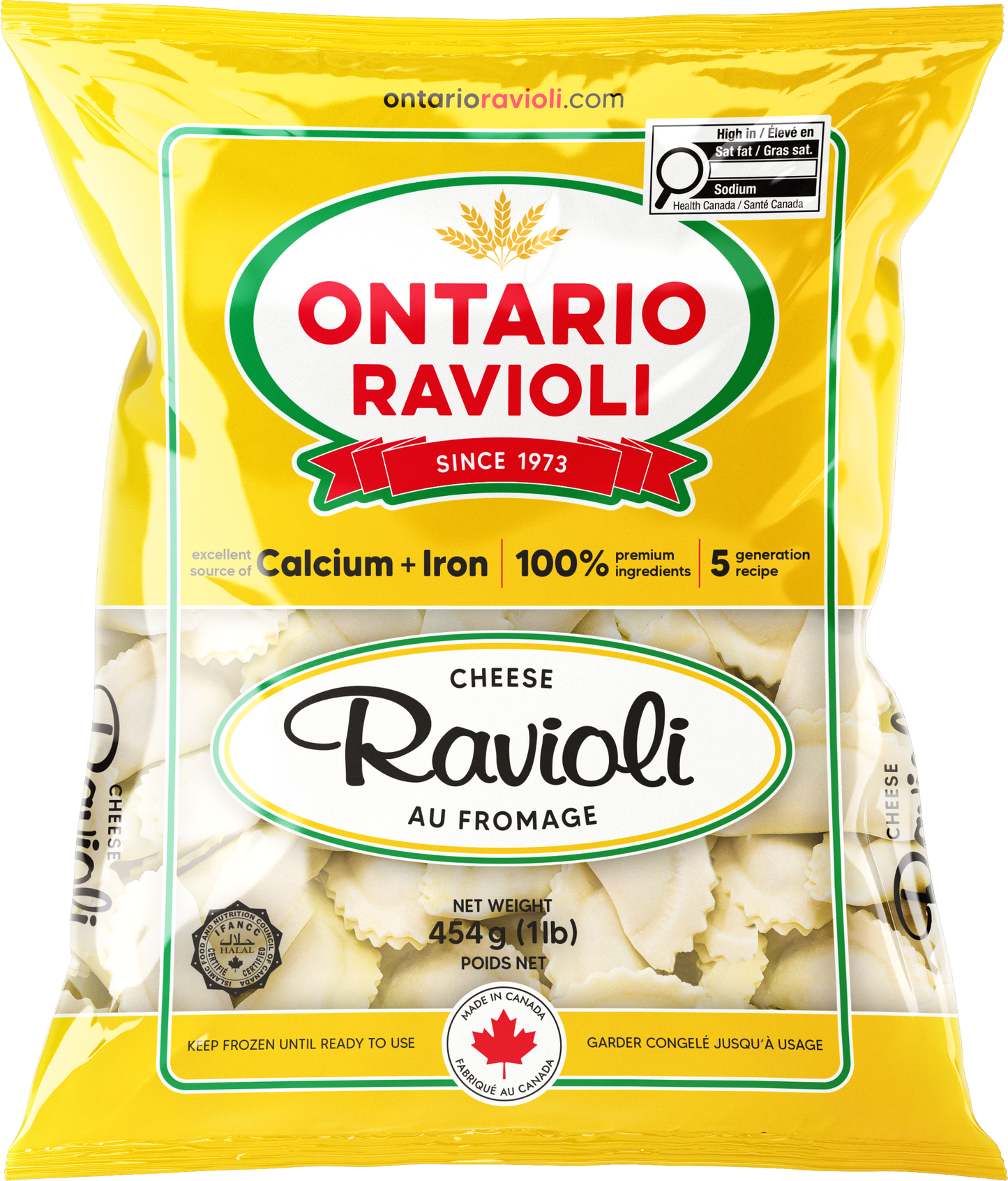 Cheese Ravioli 454g