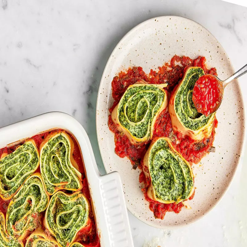 Spinach & Cheese Rotolo - Dry Pack (8 pcs)